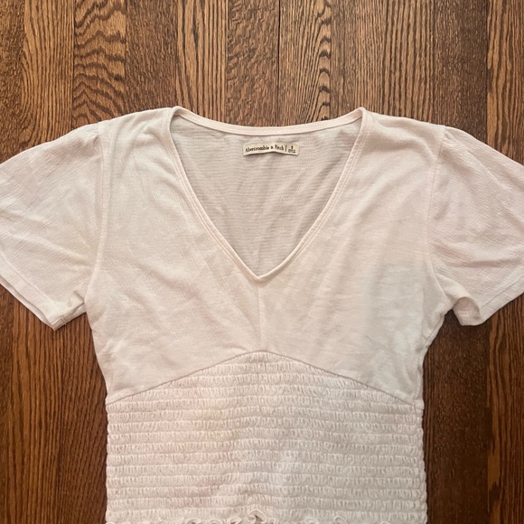 Abercrombie & Fitch White Women's Top - Picture 3 of 3